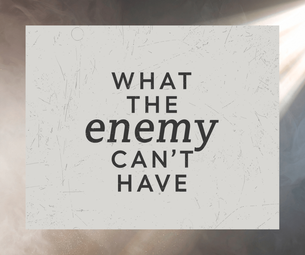 What The Enemy Can’t&nbsp;Have